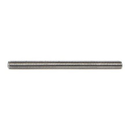 MIDWEST FASTENER Fully Threaded Rod, 8-32, Grade 2, Zinc Plated Finish, 15 PK 76906